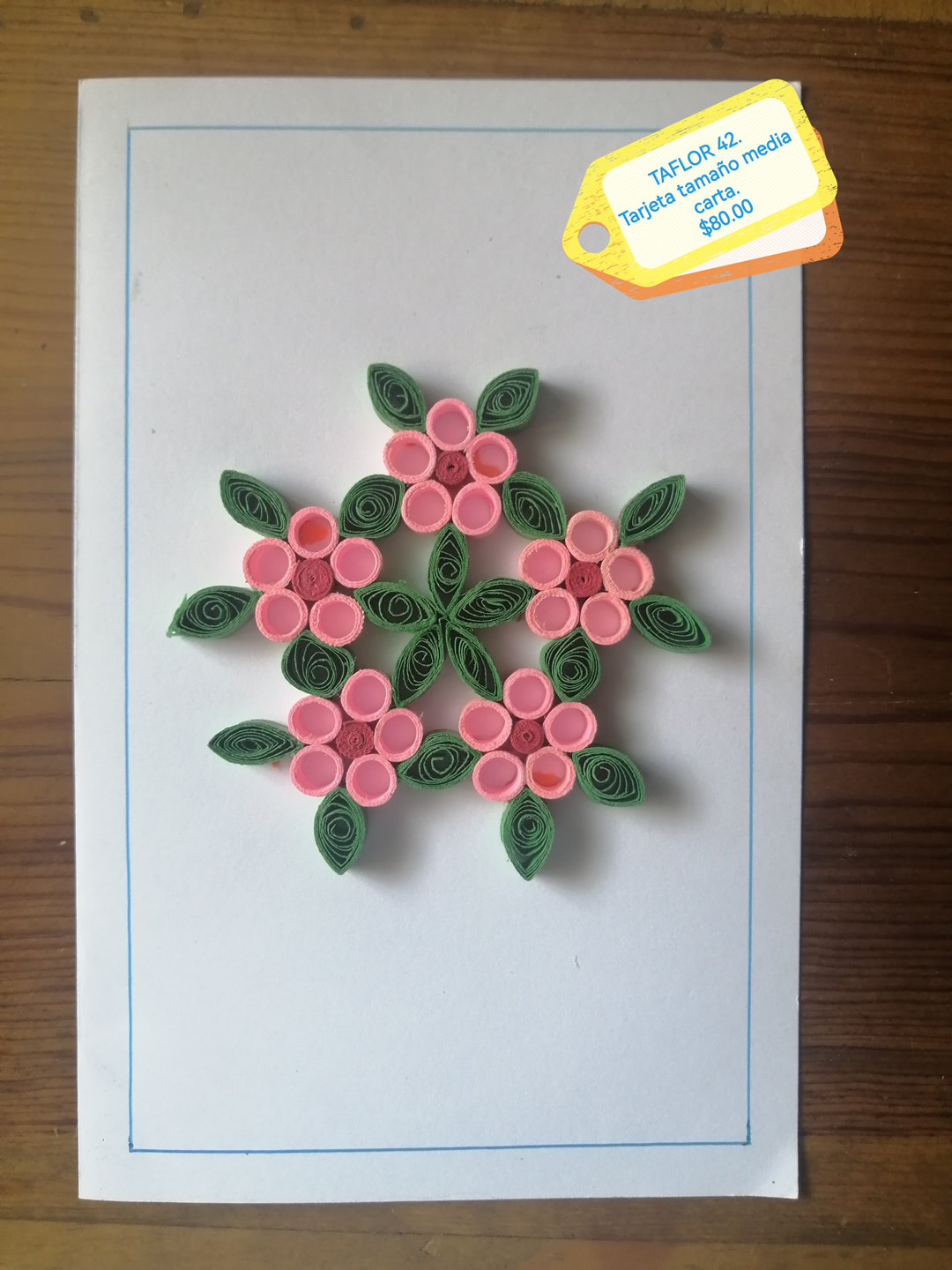 Tarjeta de flores